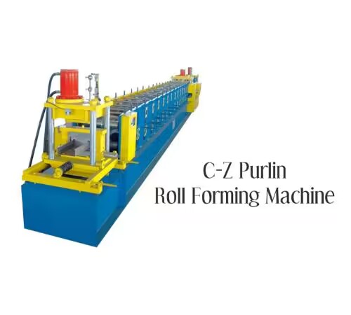 The Video Of The Process Of C-Z Purlin Roll Forming Machine