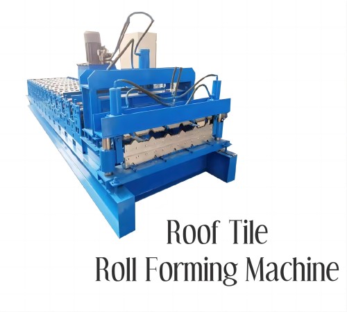 The Video Of The Process Of Roof Tile Roll Forming Machine
