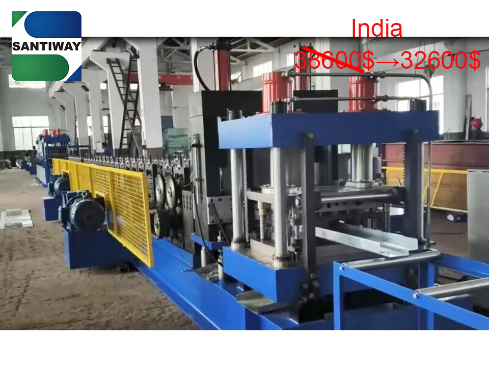 Automatic Door Frame Channel Roll Forming Machine