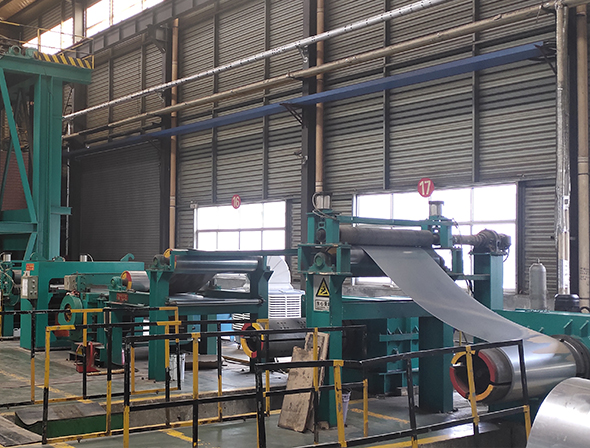 Production of our steel coils